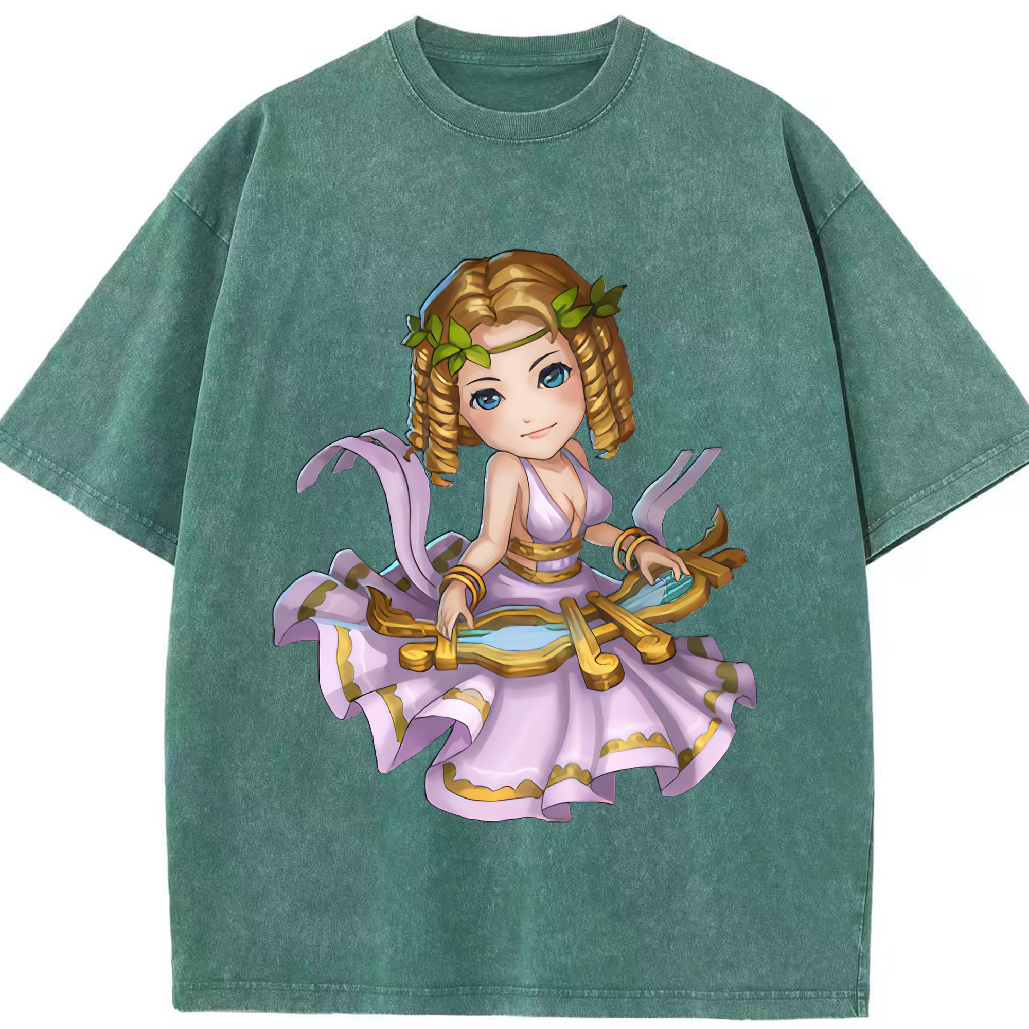 リーグ・オブ・レジェンド League of Legends LOL 綿100% ヴィンテージ風 半袖Tシャツ（フロントプリント）